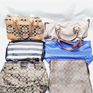 💎✨BUNDLE OF 6✨💎AUTHENTIC Coach, Kate Spade, Gherardini handbag shoulder bag